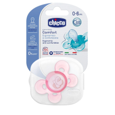 Залъгалка CHICCO Physio Comfort 0-6м 1бр момиче