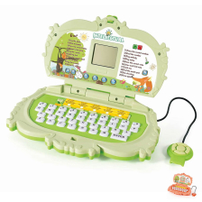 Образователен детски лаптоп с мишка Raya Toys English Learner, с 20 игри и активности на английски език