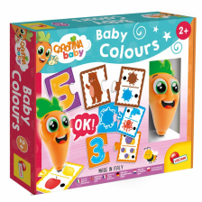 Образователна игра Lisciani Carotina Baby Цветове, с магическа писалка