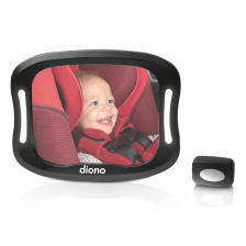 Огледало за обратно виждане за бебе Diono Easy View XXL Black