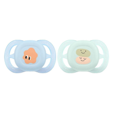 Ортодонтични залъгалки Philips Avent Ultra Start, 0-2 м., с кутийка, 2 бр.