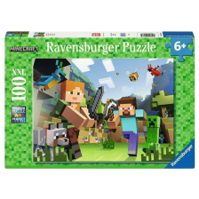 Пъзел Ravensburger Minecraft XXL, 100 ч.