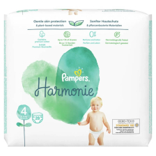 Пелени Pampers Harmonie 4-Maxi 9-14 кг. 28 бр.