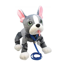 Плюшен любимец Peppy Pets за разходка навън - кученце Френски булдог