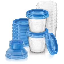 Контейнери Philips AVENT за съхранение на кърма 180 мл./ 10 бр.