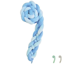 Плетен плюшен обиколник за кошара Kikka Boo 4 Плитки, 180 см.