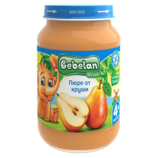 Плодово пюре Bebelan Puree Круши 4+м 190гр.
