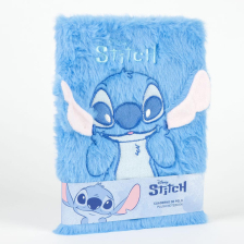 Плюшен тефтер Cerda Stitch, син, формат A5, 2700001757