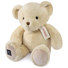 Плюшено мече Doudou Nounours Vanilla 40 см, HO3224