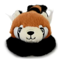 Плюшена играчка Doudou Podcolle, червена панда с магнит, 30 см.