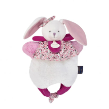 Плюшена играчка за гушкане Doudou заек-чанта 30 см, DC3825