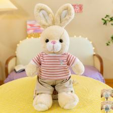 Плюшена играчка Raya Toys Зайче, 60 см