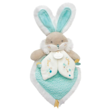 Плюшена играчка за гушкане Doudou Lapin De Sucre заек 30 см, DC3490