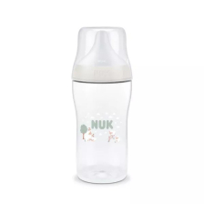 Бебешко пластмасово шише Nuk Perfect Match TC със силиконов биберон, 260 мл. 3 м+