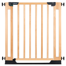 Предпазна преграда за бебе Hauck Clear Step Easyclose Eco Beech