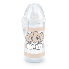 Преходна чаша Nuk First Choice Kiddy Cup Disney Lion King неразливаща се, с твърд накрайник, 300 мл. 12м+  