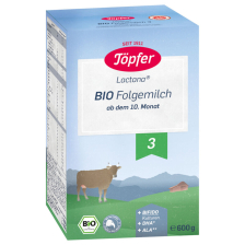 Преходно мляко Topfer Lactana Bio 3 10+м. 600гр.