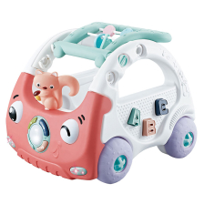 Проходилка и играчка за бутане Kikka Boo Drive & Play Pink