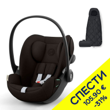 Стол за кола Cybex Cloud G i-Size, 40 – 87 см + Чувалче за стол за кола Snogga Mini 2 Eco, Пакет с отстъпка №223