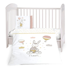 Бебешки спален комплект Kikka Boo Rabbits in Love, 5 части, 60 x 120см.