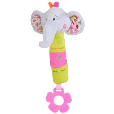 Бебешка плюшена играчка слонче Babyono 1193