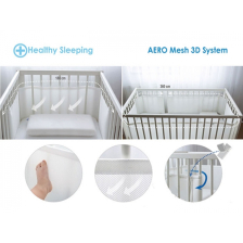 Обиколник за кошара Baby Matex Air 360 cm 0239, Бял