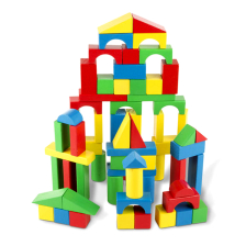 Дървени блокчета Melissa and Doug 100 броя 10481