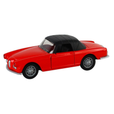 Детска метална количка Raya Toys Classic BMW Hardtop Retro, със светлини и звуци, 1:32 