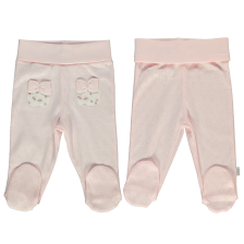 Ританки Bebetto FLOWERING BEAR 2 броя 0-9м. T2358