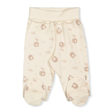 Ританки Bebetto Organic little lamb, Екрю, 0-6 м., T3940
