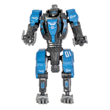 Робот трансформер 2в1 Raya Toys Armored Alloy Beasts Wolf, E2001-04