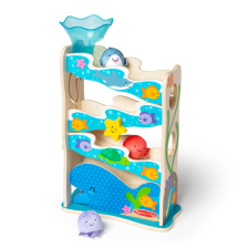 Дървена бебешка играчка Melissa and Doug Rollables Кула Океан 30736
