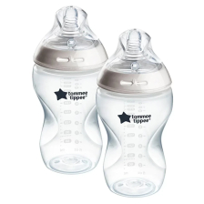 Самостерилизиращи се бебешки шишета Tommee Tippee Natural Start, 3м.+, 340 мл., 2 бр.