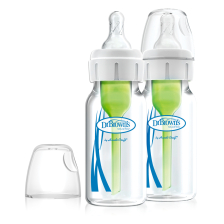 Шише стъклено Dr. Brown's Natural Flow Options+ Narrow 2бр. 120 ml