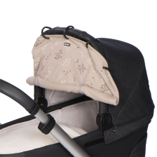 Универсален сенник за количка Dooky Romantic Leaves Beige