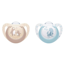 Силиконови залъгалки Nuk First Choice Bear and Seahorse, 0-6 м, 2 бр.