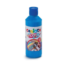 Синя акварелна боя CARIOCA Acrylic, 250 мл