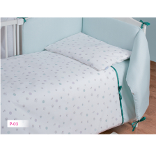 Спален комплект Baby Matex Pretty 3 части с обиколник 0285 03