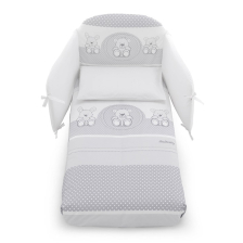 Спален комплект Italbaby FLASH Pony Bubbles 4ч. 70х130 см с обиколник