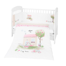 Спален комплект Kikka Boo My Home 3 части, с обиколник, 60/120 см