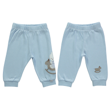 Ританки Bebetto 2 броя сини 6-18м. T2109