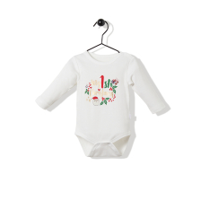Бебешко коледно боди Bebetto My First Christmas 3-18 м. T2523