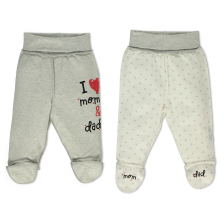 Ританки Bebetto Mam&Dad 2бр. 0-6м. T 2636