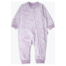 Бебешки гащеризон Bebetto RABBIT AND CARROTS LILAC 6-36 м., T4477