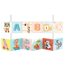 Тиха книжка за бебе Raya Toys ABC Животни
