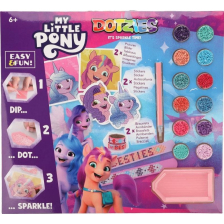 Творчески комплект Diamond Dotz My Little Pony Sparkle on! Направи си сам снимки, гривни и стикери с детски диамантен гоблен