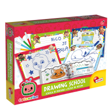 Детски комплект за рисуване Lisciani Cocomelon Drawing school