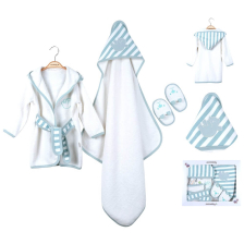 Бебешки комплект за баня Ciccim Baby Мече, зелен, 4 части, U4735