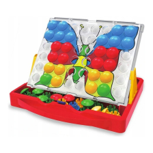 Комплект детска мозайка Raya Toys с 48 елемента и 16 карти FJ7000