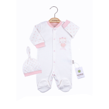 Комплект CICCIM BABY 2 части Сърца Розов Размер 62-80 см 4596